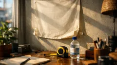 Cara pasang bendera di dinding tanpa paku, rapi dan tidak merusak cat