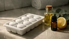 Cara membuat pewangi toilet DIY berbentuk tablet fizz dari soda kue dan asam sitrat