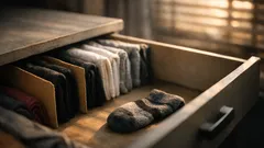 Cara melipat pakaian dalam dan kaus kaki biar laci rapi dalam 1 menit